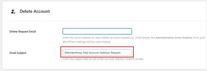 Allow account deletion with your app with MemberPress AppKit