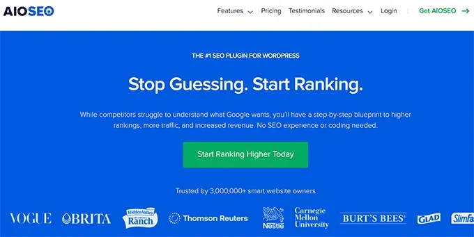 AIOSEO website