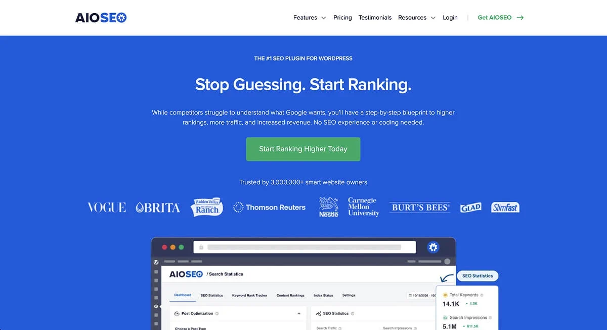 AIOSEO website