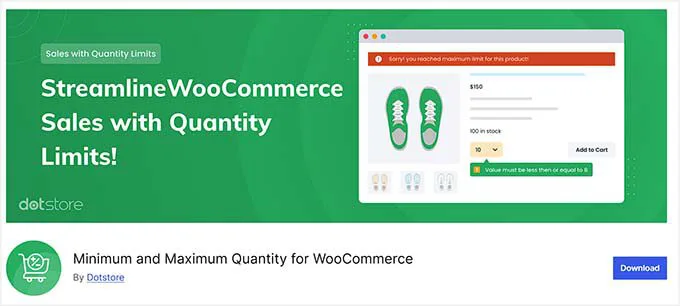 Minimum and Maximum Quantity for WooCommerce