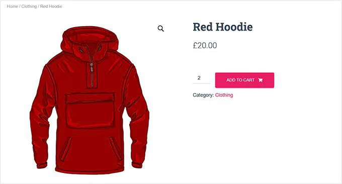 Preview of order limits set using the Minimum and Maximum Quantity for  WooCommerce plugin
