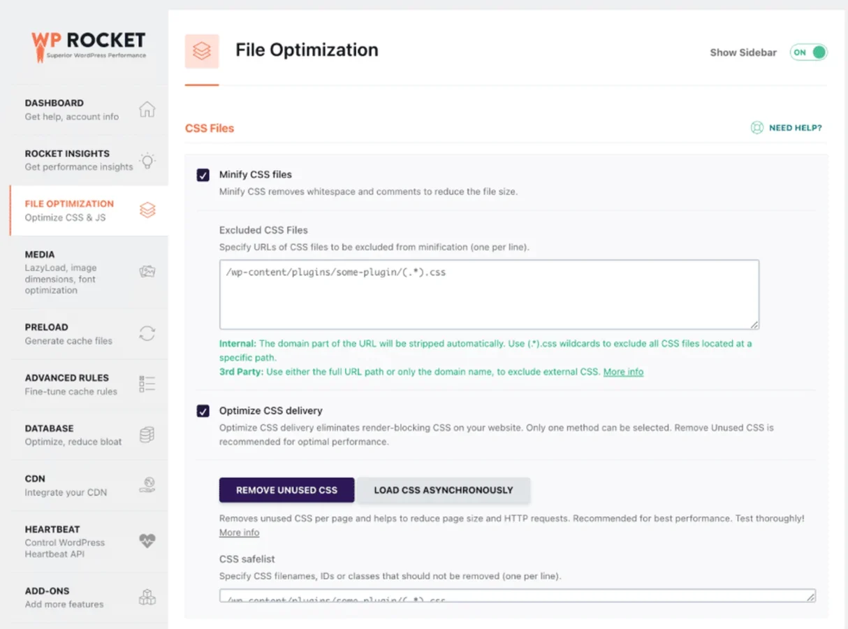 WP Rocket conversion rate optimization with easy CSS and JS optimization - Source: WP Rocket