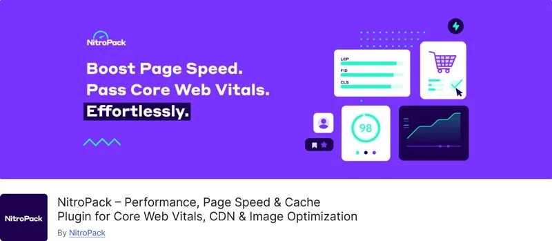 nitropack wordpress plugin to improve core web vitals