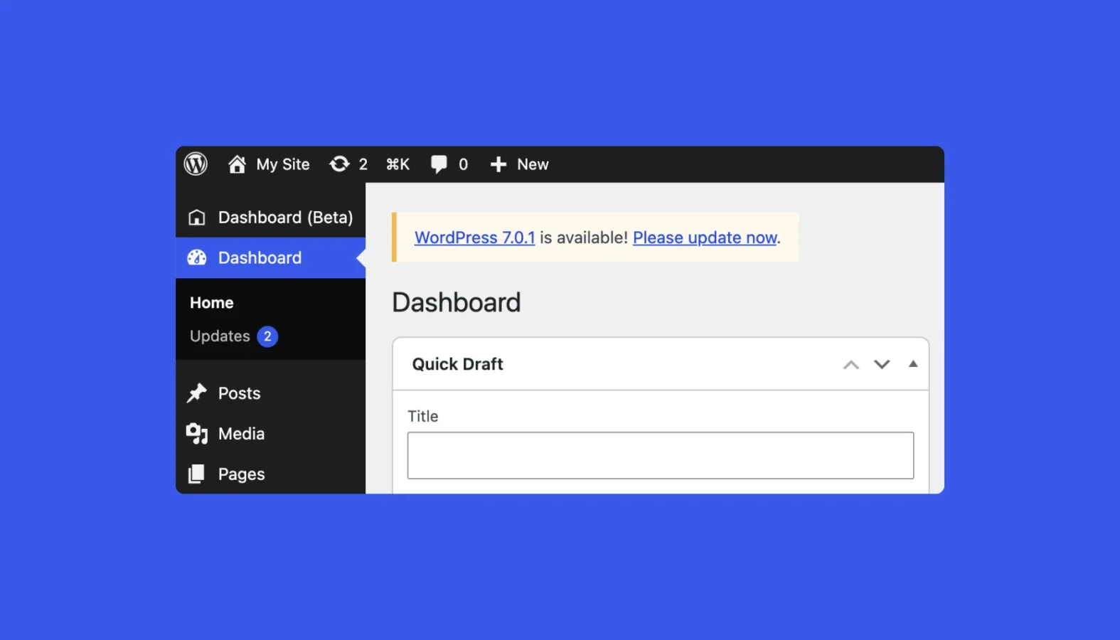 WordPress 7.0.1 Now Available, Fixes 31 Bugs