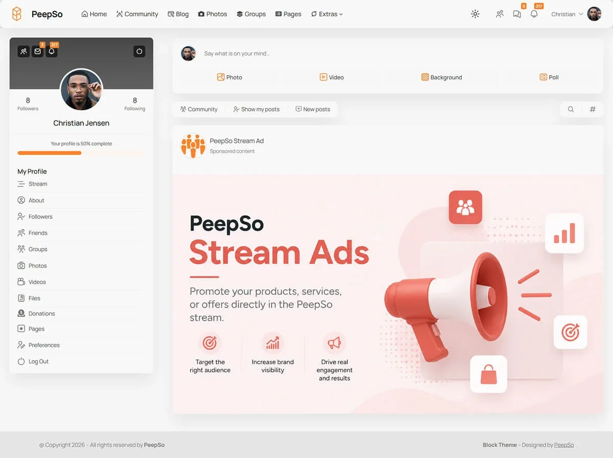 如何在 2026 年通过 PeepSo 社区实现盈利
