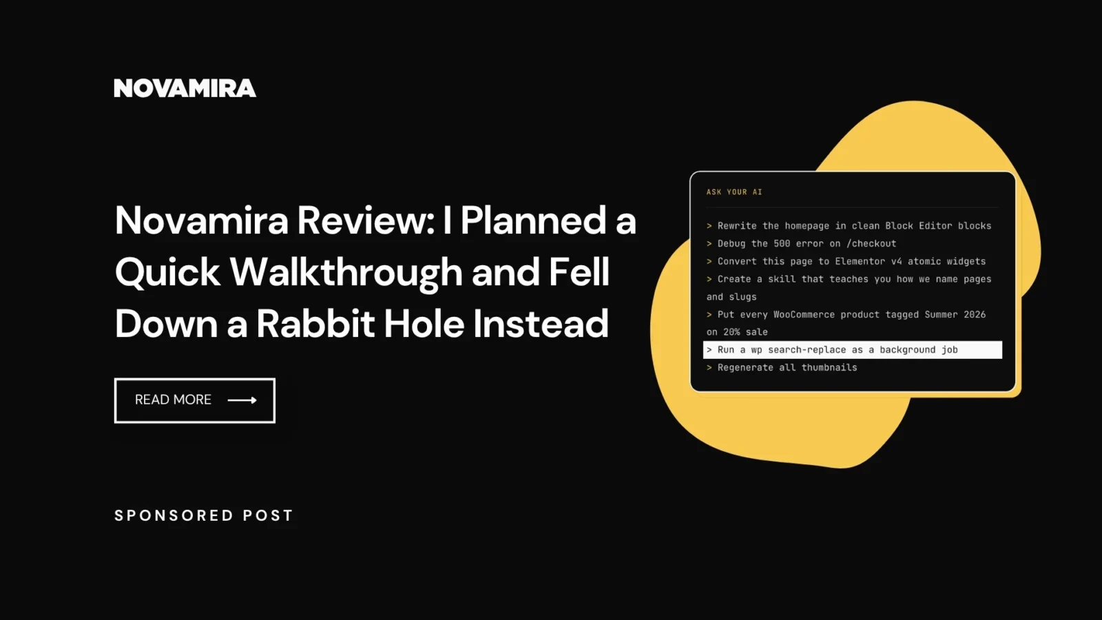 Novamira Review: I Planned a Quick Walkthrough and Fell Down a Rabbit Hole Instead