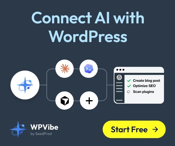 WPVibe advertisement