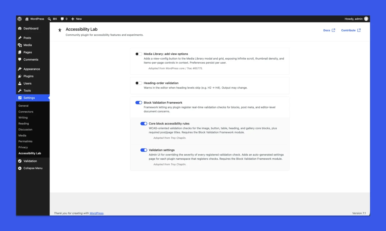 New Accessibility Lab Plugin Prototype Lays Groundwork for Accessibility Team’s First Canonical Plugin