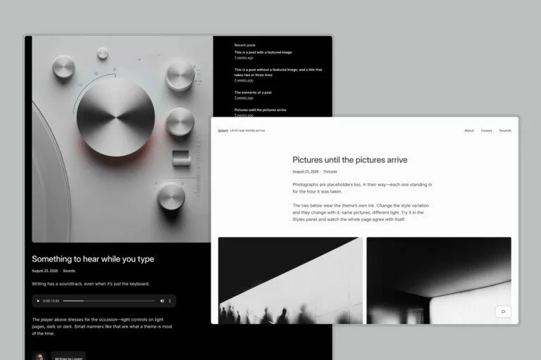 ‘Ipsum’ Proposed as Next WordPress Default Theme, Ending 16 Years of the Twenty- Naming Convention